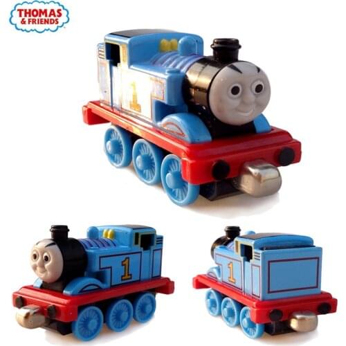 1:43 Thomas And Friends Thomas No. 1 Blue Metal Alloy Magnetic Diecasts Train Model Children Educational Toys As Christmas Gifts