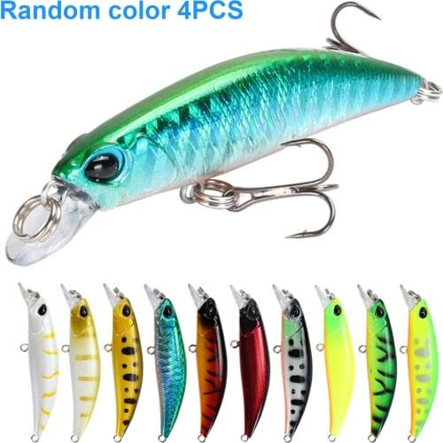 4pcs Swimbait 3D Fishing Eyes Fishing Lures Bait Saltwater Swimbaits Freshwater Jerkbaits Fishing Wobblers Artificial Baits
