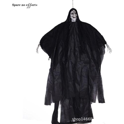 Halloween Decoration Accessories Ghost Horror Props Electric Ghost Glowing Scary Eyes Creepy Eyes Festival Party Decor Supply