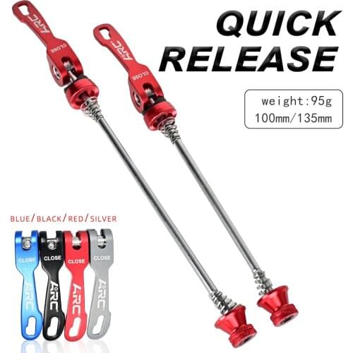 ARC KOOZER QR Quick Release MTB Bike Bicycle Hub Skewers lever Aluminum alloy Mountain Bike parts For Front 100mm Rear 135mm
