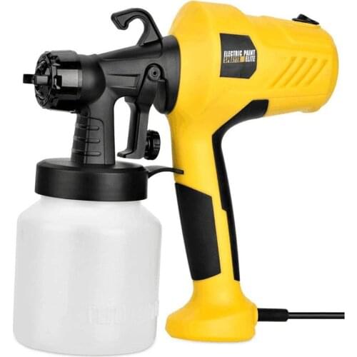 Electric Paint Spray Gun Portable Spray Gun Alcohol Sprayer Handheld Plastic High Volume Low-Pressure Smooth