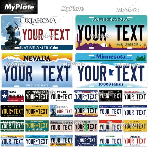 Custom Metal Sign License Plate Tin Sign Vintage Plaque Wall Decor Garage Sign Home Decor Classical Collection Gift For Birthday