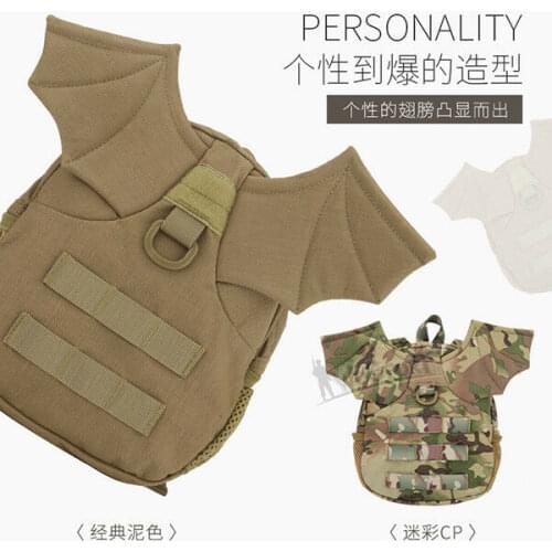 NEW Tactical camouflage bag for kids Nylon demon Wing backpack for kids girls