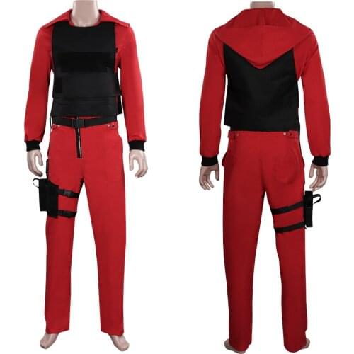 House of Paper / Money Heist Season 5 Cosplay Costume Outfits Uniform Halloween Carnival Suit