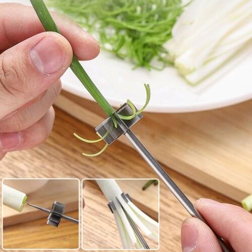 Creative Scallion Knife Superfine Slicer Scallion Wire Cutter Multifunctional Vegetable Cutter Kitchen Accessories Cooking Tools