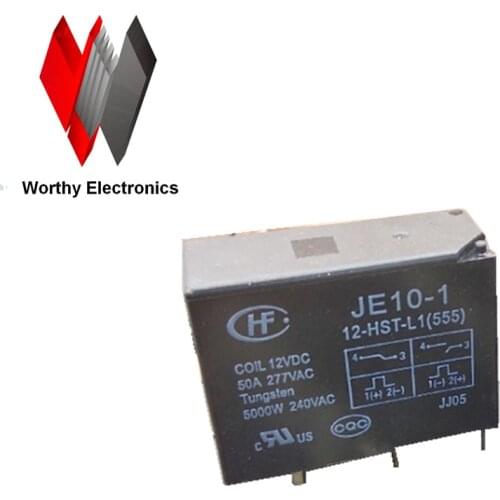 High-power magnetic latching relay JE10-1 12-HST-L1 JE10-1-12-HST-L1 12V 50A