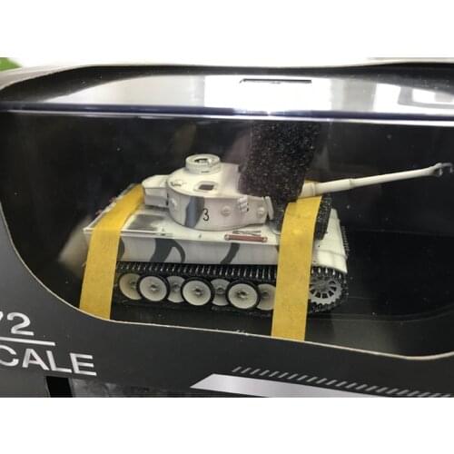 New 1/72PVC Die-casting World War II German Wehrmacht Tiger Tank VI Tank Military War Weapon Model Adult Toy Collection Gift