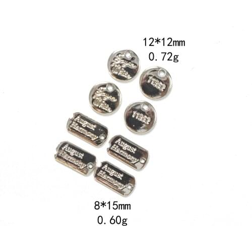 Novelty earrings Korean earrings quirky jewelry, English alphabet brand color-preserving alloy jewelry wholesale