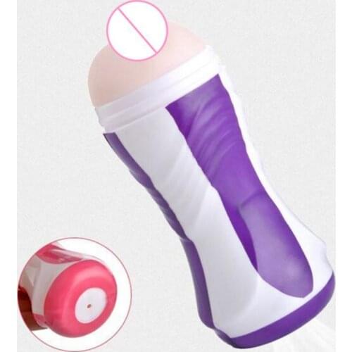 OLO Masturbation Cup Mouth Vaginal Anus Silicone Masturbator Realistic Vagina Pussy Sex Toys for Men Oral Masturbador For Adult