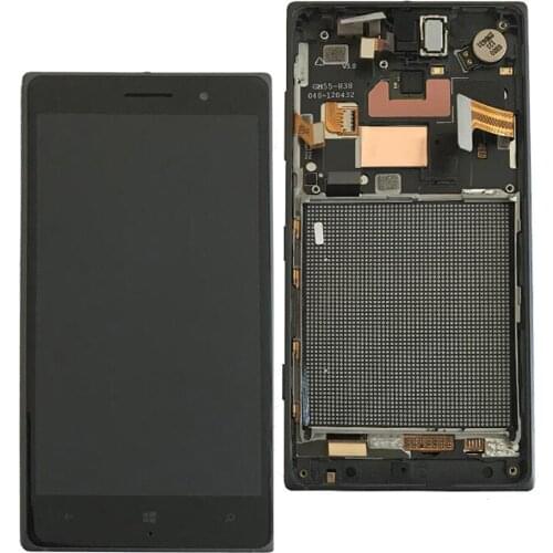 STARDE Replacement LCD For Nokia 830 LCD Display Touch Screen Digitizer Assembly Frame 5"
