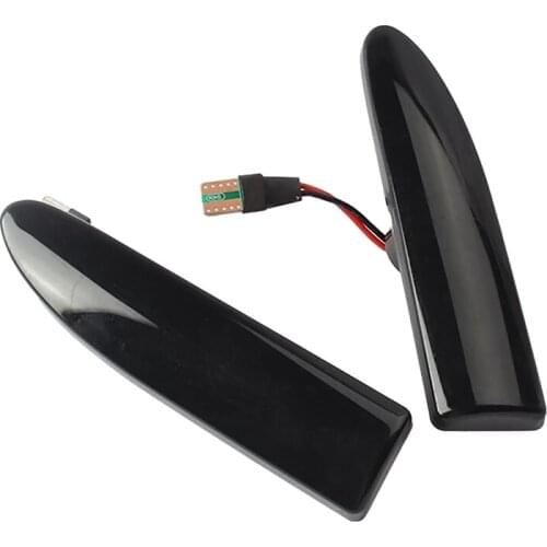 2X LED Flowing Side Mirror Indicator Light for JAGUAR X-TYPE 2002-2009 Rearview Wing Mirror Turn Signal Lamp