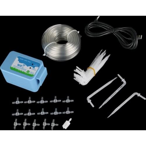 Mobile Phone Control Intelligent Automatic Irrigation Water Timer Garden System Electronic WiFi Connection Water Controller