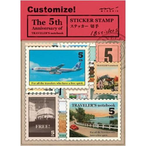 Notebook Index Label Universal Handwritten Calendar Index Sticker Craft Paper Vintage Style TN School Stationary Supplies