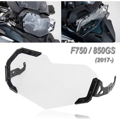 2017-2021 Motorcycle Headlight Guard Protector Cover F 750 / 850 GS FOR BMW F750GS F850GS Acrylic Lamp Patch