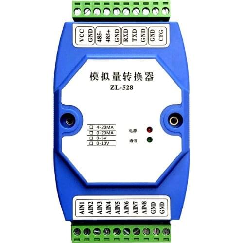 4 -20ma Change Rs485 Road Simulation Amount Input Collection Modular 0 - 10v High-precision Modbus -rtu