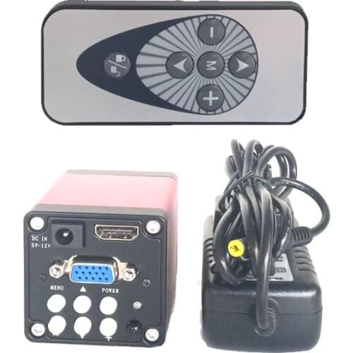 5pcs 720P 13MP 1/3" Industrial Video Microscope Camera HDMI VGA outputs 60F/S C-MOUNT Lens For Phone PCB BGA Cellphone Tablet