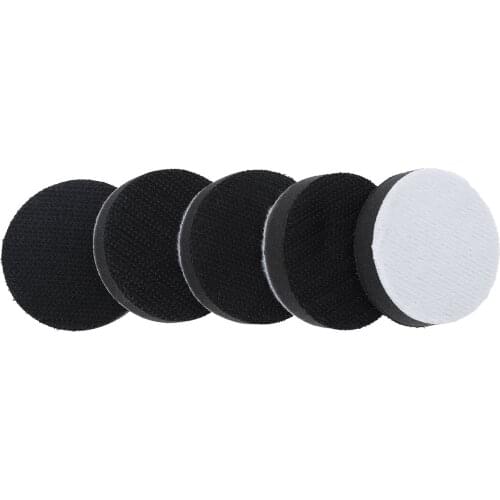 5Pc Sanding Hook and Loop Foam Sponge Cushions Anti Vibration Soft Density Interface Pads Supporting Buffer Backing Padded Liner