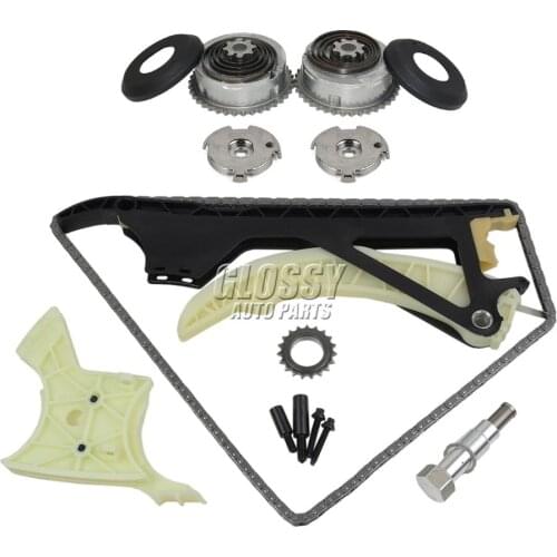AP03 ENGINE TIMING CHAIN KIT TENSIONER VVT Cam Adjuster for BMW N52 N55 E82 E92 F30 F07 F10 E70