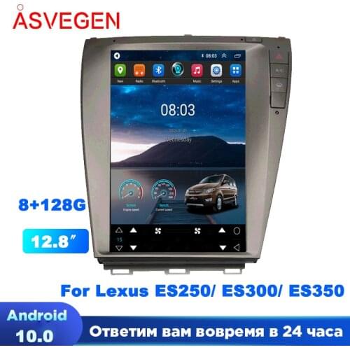 Tesla Style Android 8.1 Car Player For Lexus ES250/ ES300/ ES350 ES Series Car GPS Navi Auto Stereo No DVD Multimedia Player