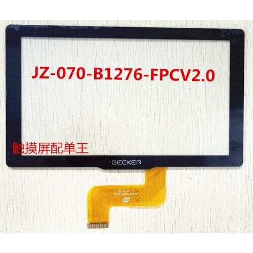 Black 7 INCH For BECKER TRANSIT 7s 7sl EU Navigation touch screen panel repair replacement panel