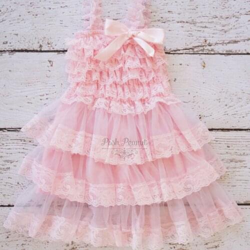 European and American Childrens Pink Dress Summer Girls Chiffon Strap Princess Dress Performance Chiffon Princess Dress