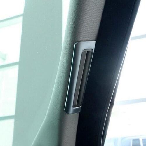For Jaguar F-PACE 2012017 2018 ABS Matte A Pillar Air Condition Vent Outlet Cover Trim Sticker Car Interior Accessories 2pcs