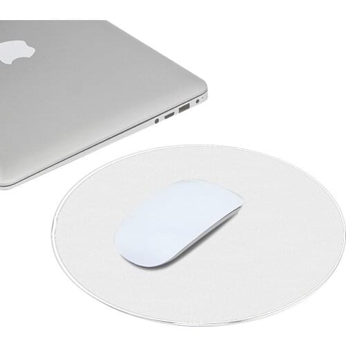 Round Aluminum Alloy Metal Mouse Pad Simplicity Waterproof Computer Slim Gaming Mouse Pad Decoration For Xiaomi Apple Mouse
