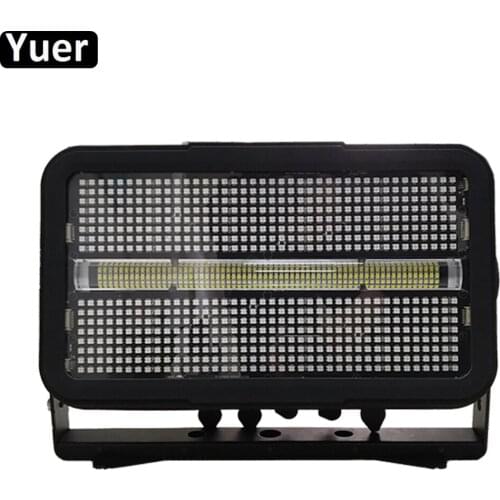 New 1400W LED Super Strobe Light DMX512 Sound Control DJ Disco Light Party Club Bar Equipment Stroboscope Stage Lights