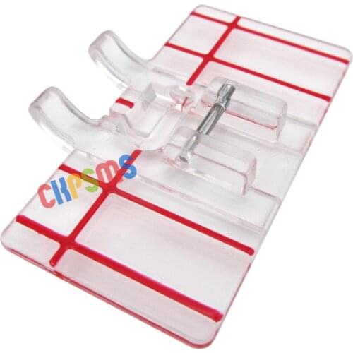 1PCS #KP-19008 Border Guide Sewing Machine Presser Foot Fits low-shank domestic sewing machines