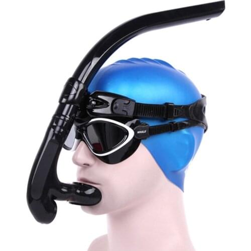 Professional Open Top Swimming Breathing Tube Snorkel Underwater Diving Snorkeling Equipment Gear for Learner Beginer Drop Ship