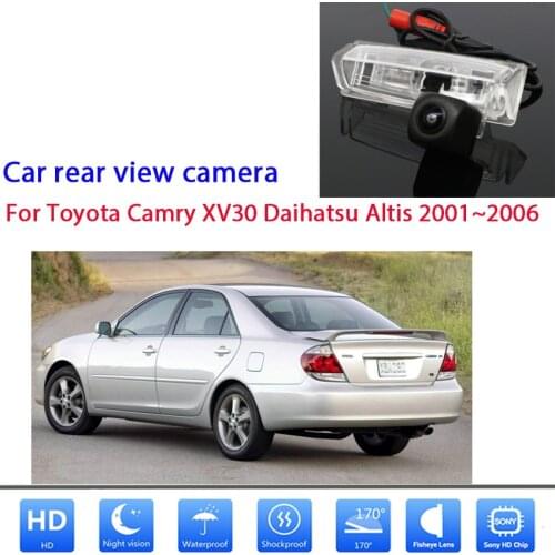 HD Night Vision Backup Rear View camera For Toyota Camry XV30 Daihatsu Altis 2001 2002 2003 2004 2005 2006 CCD Reverse Camera