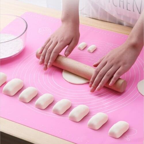 Silicone Mat 70X70 Non-Stick Mat Pastry Mat Baking Mat Flour Fondant Sheet Kneading Board Silicone Mat for Dough Rolling Mat