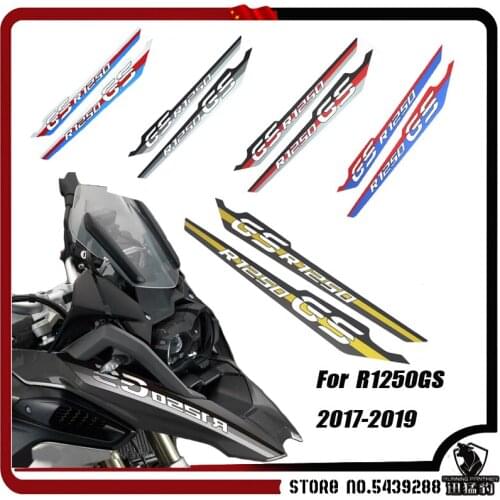 High quality Tank Pad Decal Sticker Emblem Set for BMW R1250GS 2017 2019 Waterproof Motorcycle Accessories Wholesale