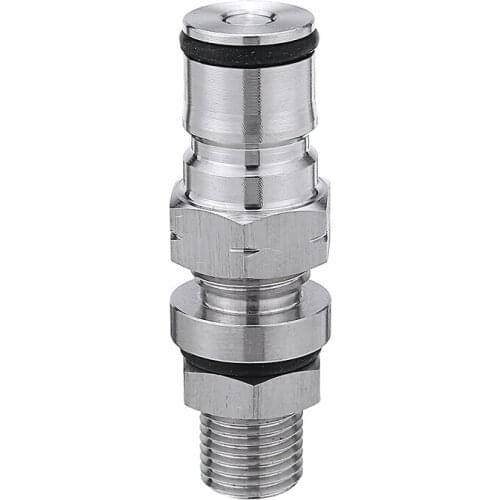 1/4 Inch BSP Thread Gas Ball Lock Posts Keg Lid Gas Ball Lock Post With 20mm Long Thread O-ring Poppet Locking Nut For Home Brew