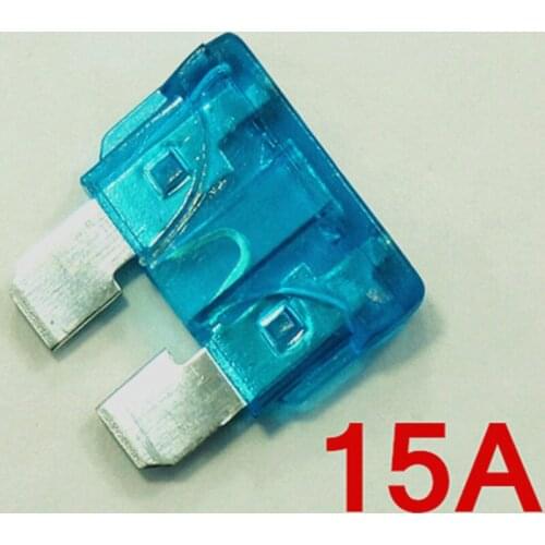 100 pcs/lot) 15A / 32V Car Vehicle Auto Medium Blade ATO Fuse, 15 Amp, Automotive Fuse
