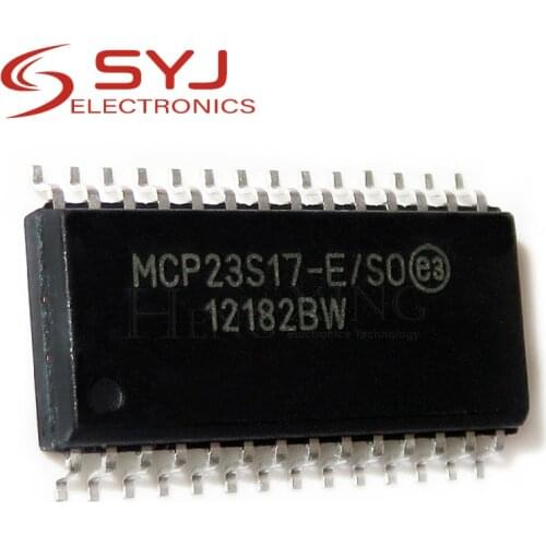 2pcs/lot MCP23S17-E/SO MCP23S17 SOP-28 In Stock