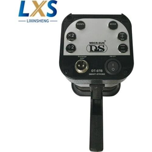 220V Rechargeable Digital Stroboscope Tachometer DT-07B 50 ~3600 times/min Portable Stroboscopic Instrument