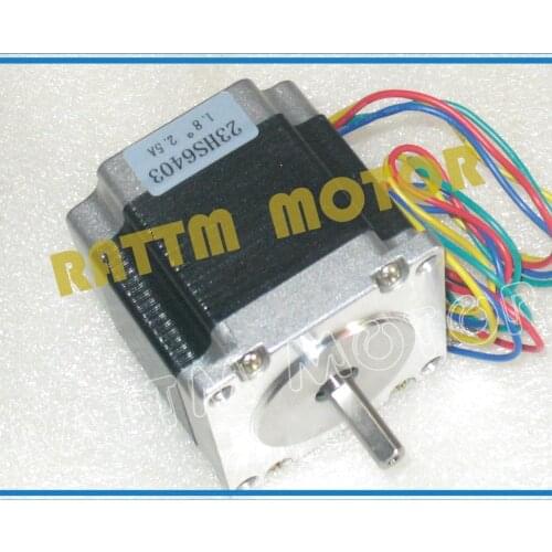 23HS6403 NEMA23 165Oz-in CNC stepper motor stepping motor/2.5A For 3D printer / CNC Router Milling Engraving Machine