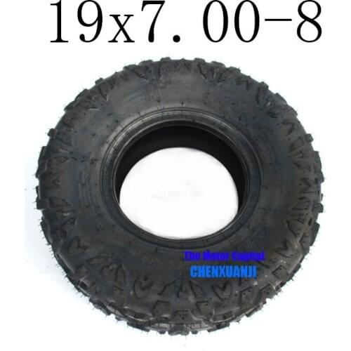 Hot Sale Good Reputation GO KART KARTING ATV UTV Buggy 19X7.00-8 Inch Wheel Tubeless Tyre Tire