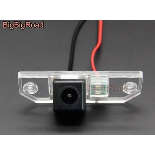 BigBigRoad Car Rear View Parking CCD Camera For Ford Mondeo C-MAX C Max Focus 2 3 Sedan 2005 2006 2007 2008 2009 2010 2011 2012