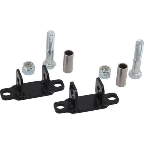 DLP Rear Shock Upper Bar Pin Eliminator Kit Fits 1997-2018 [ Jeep ] Wrangler JK TJ 1089