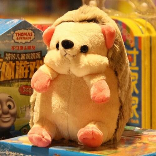 Lovely plush hedgehog toy high quality cartoon hedgehog doll gift about 32cm 3000