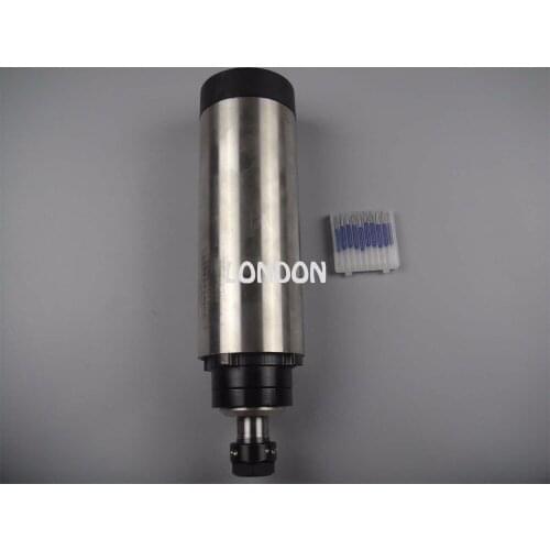 CNC spindle kit ER20 2.2KW air cooling spindle + CNC engraving bits