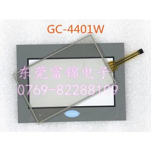 NEW GC-4401W PFXGE4401WAD HMI PLC Touch screen AND Front label Touch panel AND Frontlabel