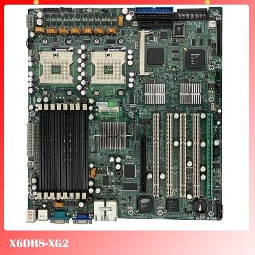 Originate Server Motherboard For SUPER for X6DH8-XG2 800 E7520 Fully Tested, Good Quality