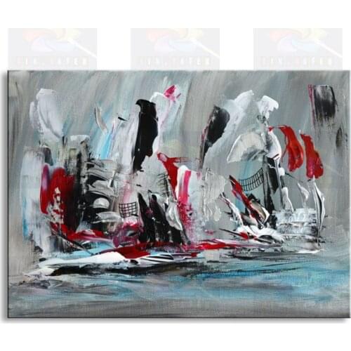 Handmade oil painting on canvas modern 100% Best Art Abstract oil painting original directly from artis CHX-00E