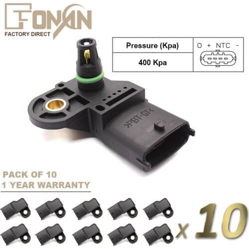 Wholesale 4 Bar Boost MAP Sensor For FORD IVECO AGRALE-DEUTZ MA MT NEW HOLLAND W170B VOLKSWAGEN Constellation Worker 0281002576