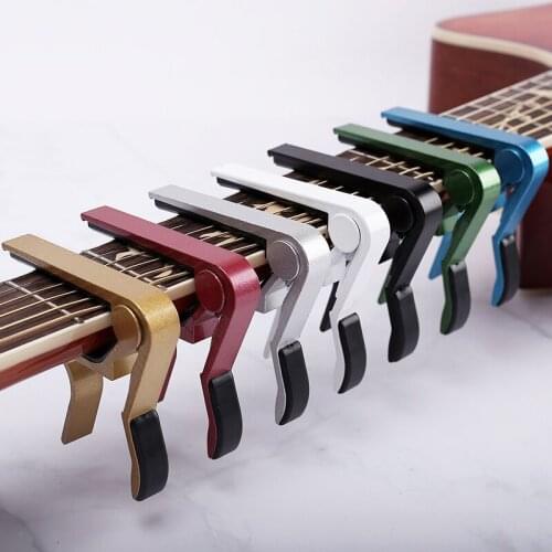 Universal Guitar Capo Trigger Release Guitar Alloy Capo Clamp For ukulele and Electric Acoustic Guitars Repair parts 160*90 mm