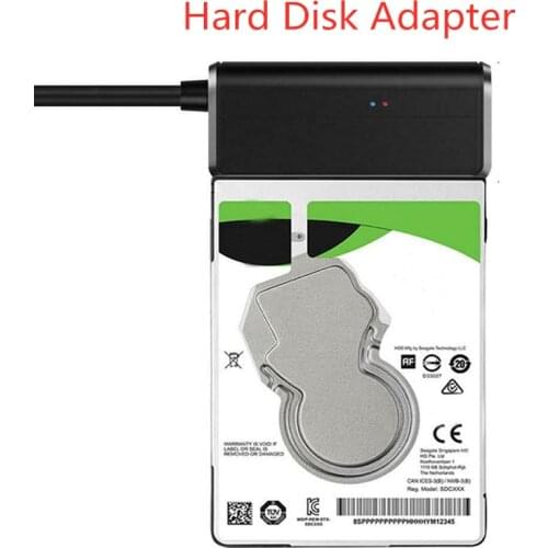 USB 3.0 To Connect SATA 2.5/3.5 Inches Laptop Hard Disk Drive SSD Adapter USB3.0 Easy Drive Line 2.5/3.5 Inch SATA Hard Disk