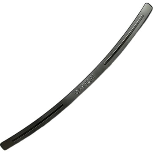 For Nissan Qashqai J10 2007-2013 High Quality Stainless Steel Rear Bumper Protector Sill Trunk Guard Cover Trim Car-Styling